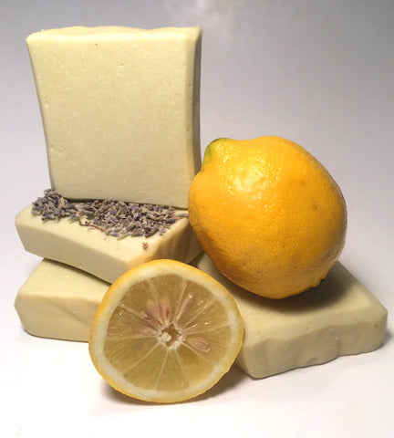 Lemon and Lavender Natural Shampoo Bar
